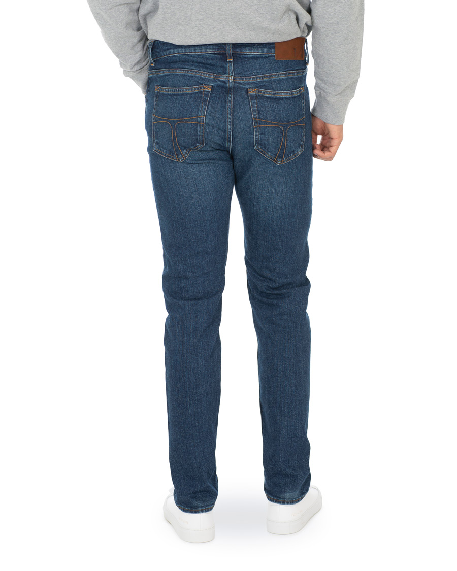 Heren | Jeans | Tiger of Sweden Jeans | Rex Stretch Jeans Medium Blue