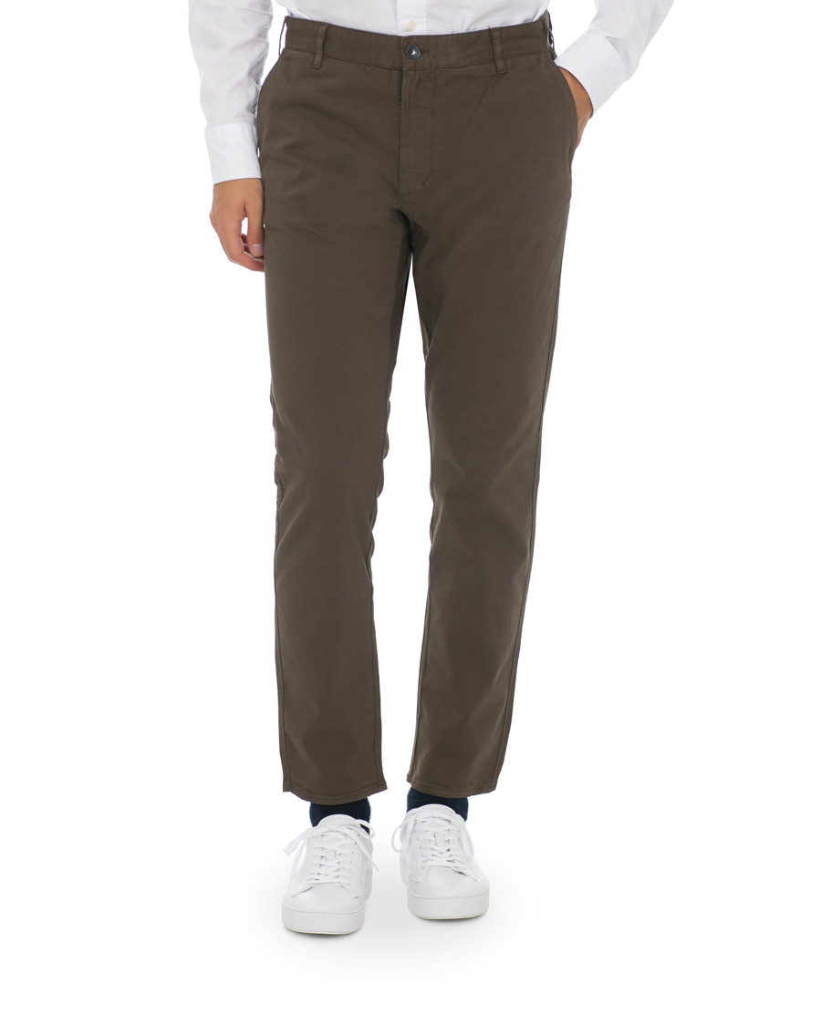 Heren | Broeken | Tiger of Sweden Jeans | River Stretch Pants Timber Brown