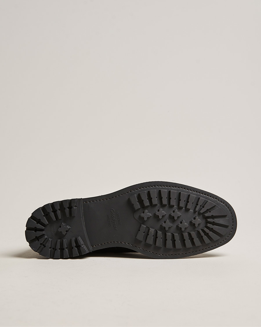 Heren | Laarzen | Loake 1880 | Sedbergh Derby Boot Black Calf Grain