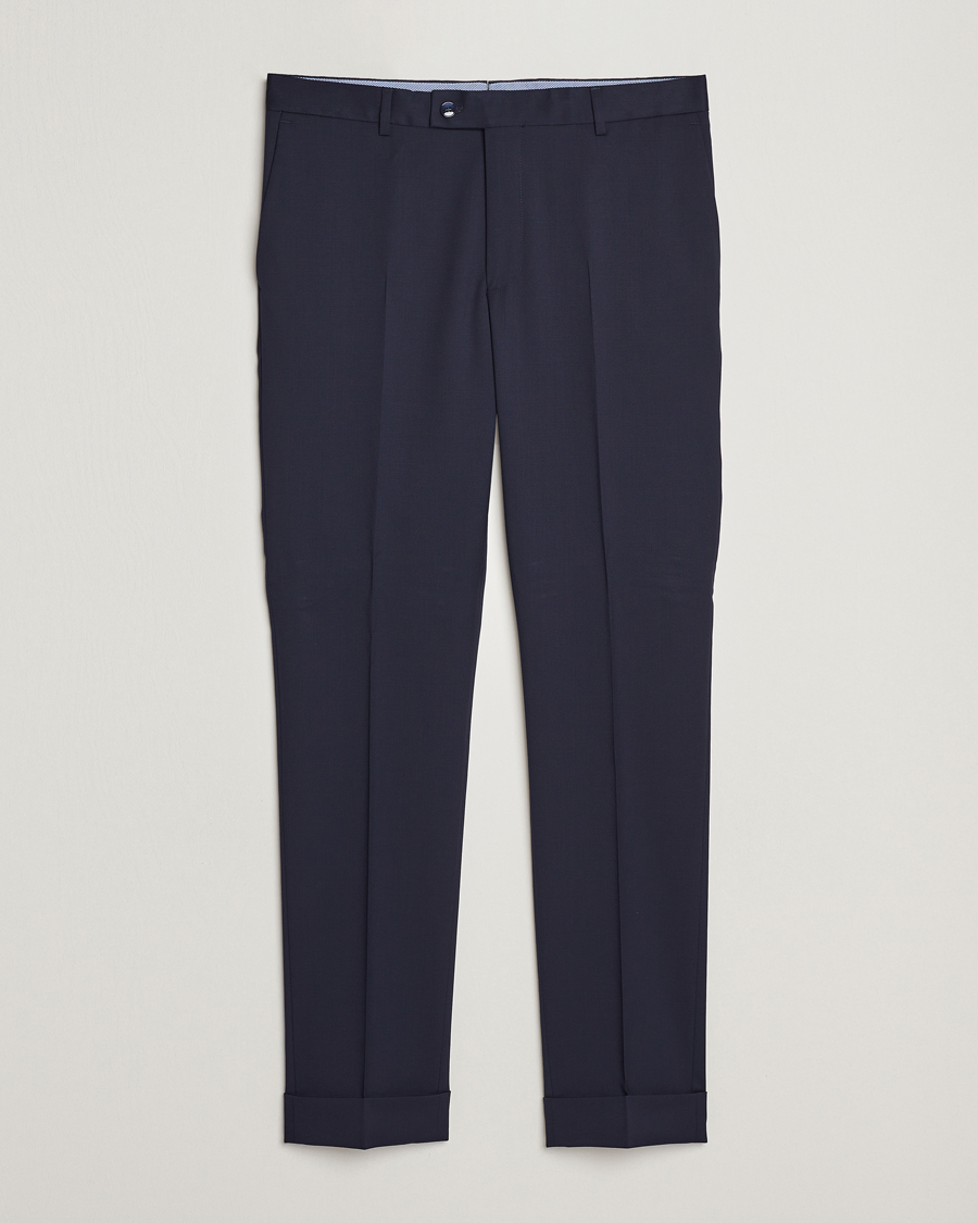 Heren | Morris | Morris Heritage | Prestige Suit Trousers Navy