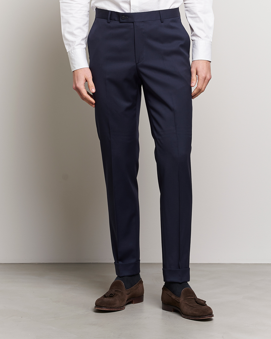 Heren |  | Morris Heritage | Prestige Suit Trousers Navy