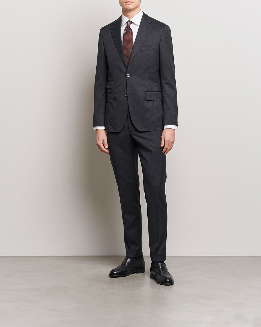 Heren | Broeken | Morris | Heritage Prestige Suit Trousers Grey