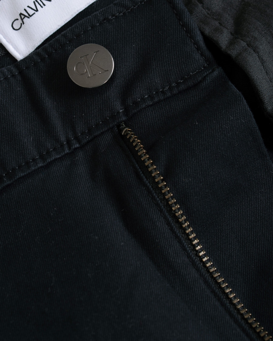 Heren | Broeken | Calvin Klein Jeans | Skinny Washed Cargo Pants Black