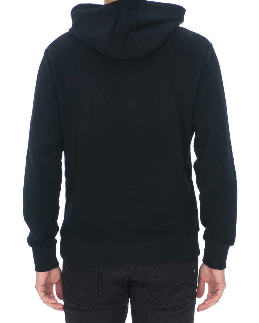 Heren | Truien | Calvin Klein | Logo Stripe Hoodie Black