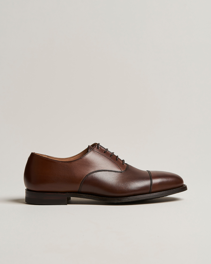 Heren | Oxfords | Crockett & Jones | Connaught 2 City Sole Dark Brown Calf