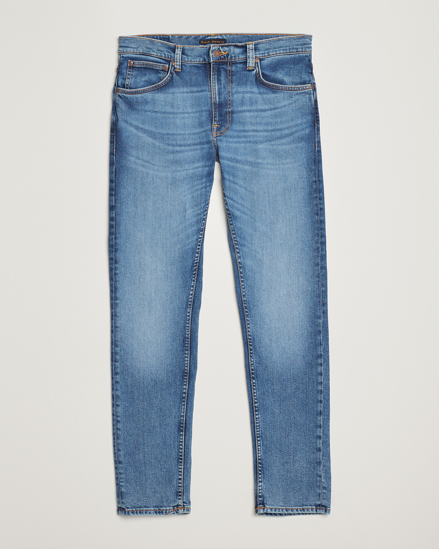 Heren | Nudie Jeans | Nudie Jeans | Lean Dean Organic Jeans Lost Orange