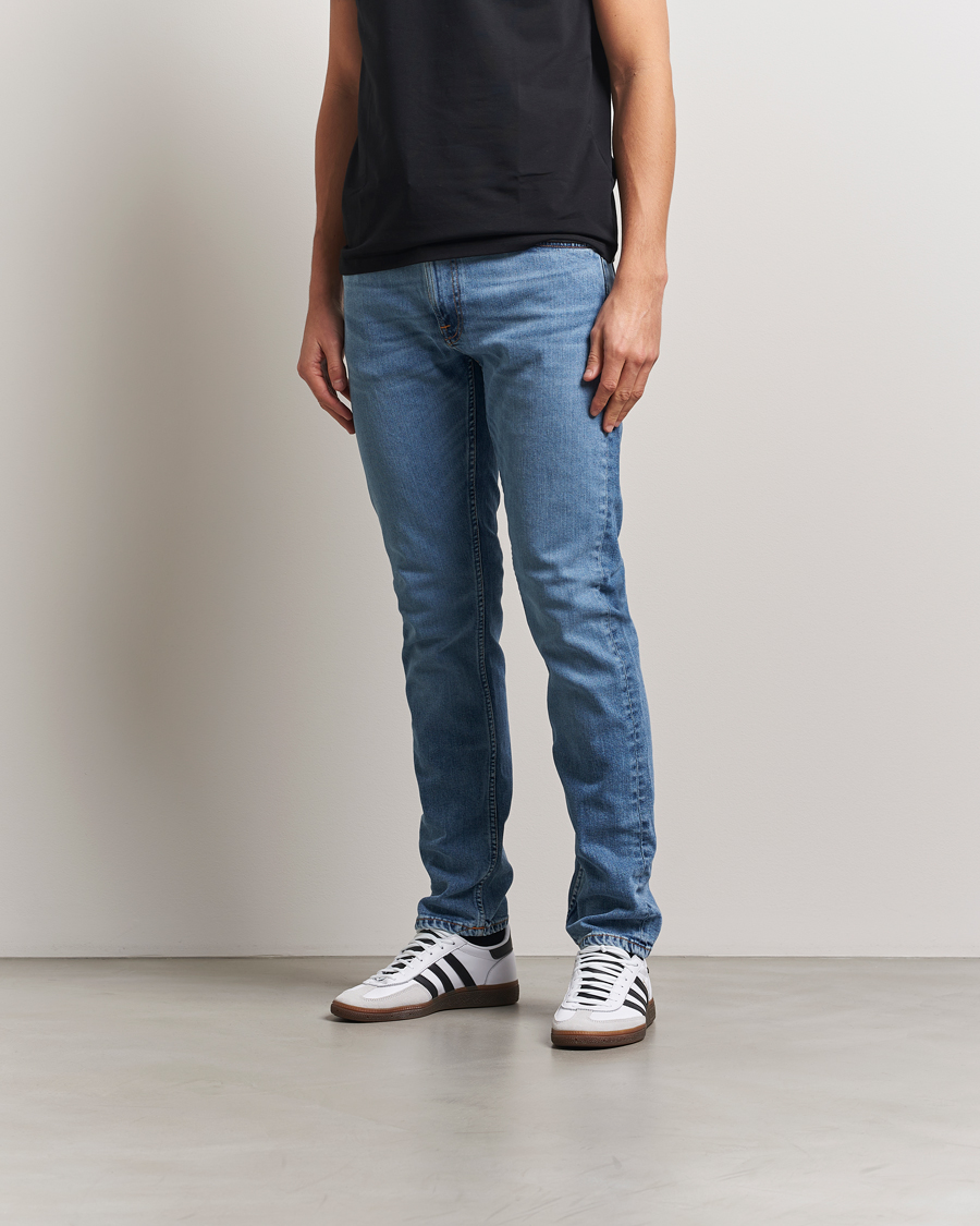 Heren | Afdelingen | Nudie Jeans | Lean Dean Jeans Lost Orange