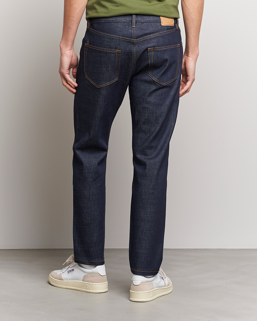 Heren | Jeans | Jeanerica | TM005 Tapered Jeans Blue Raw