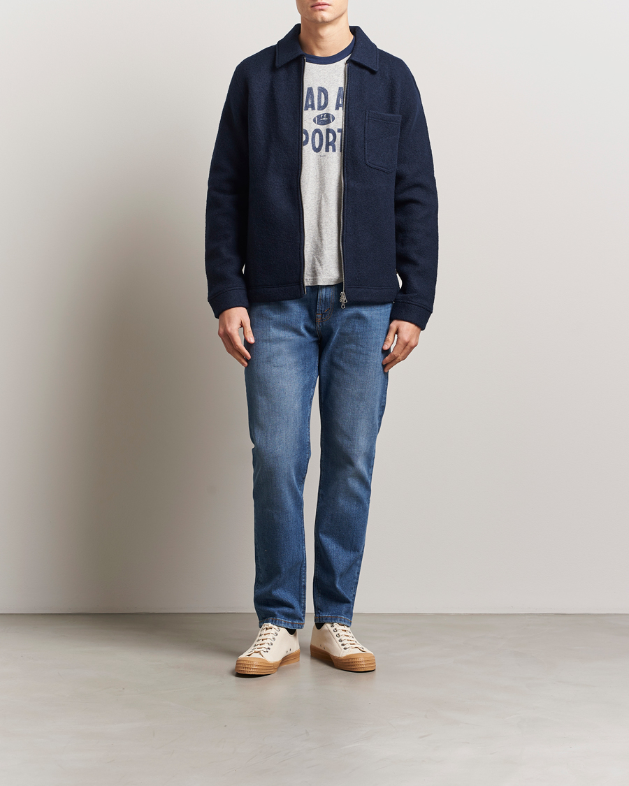 Heren | Jeans | Jeanerica | TM005 Tapered Jeans Mid Vintage