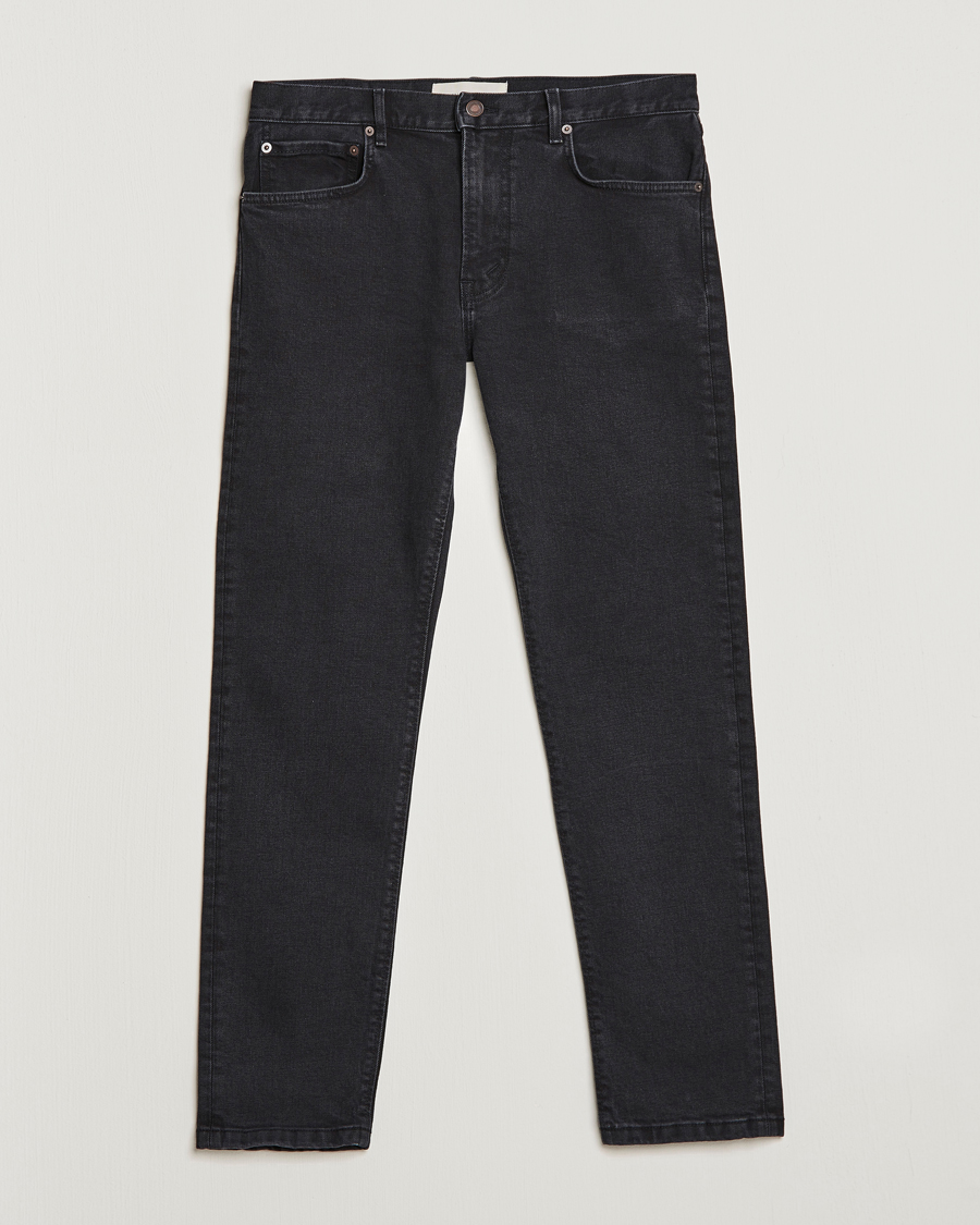Heren | Jeans | Jeanerica | TM005 Tapered Jeans Black 2 Weeks