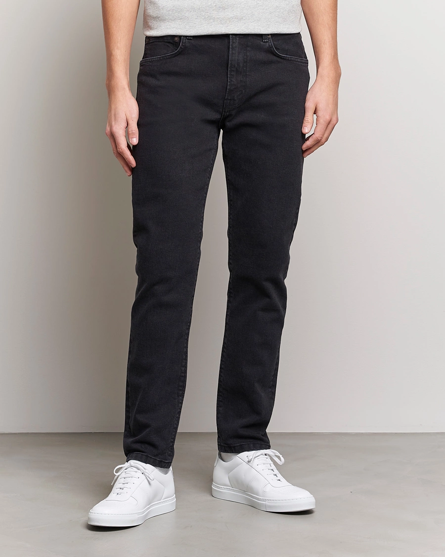 Heren | Tapered fit | Jeanerica | TM005 Tapered Jeans Black 2 Weeks