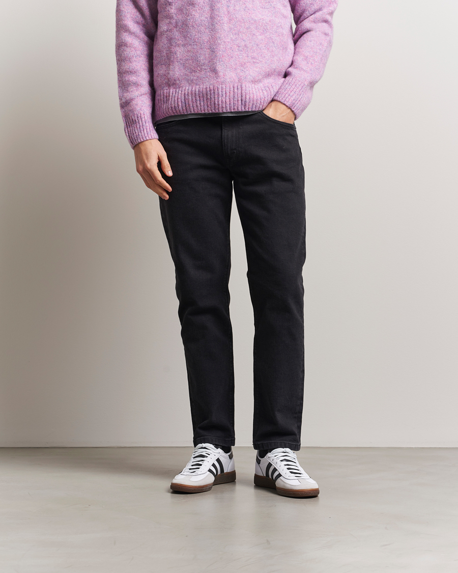 Heren | Jeans | Jeanerica | TM005 Tapered Jeans Black 2 Weeks