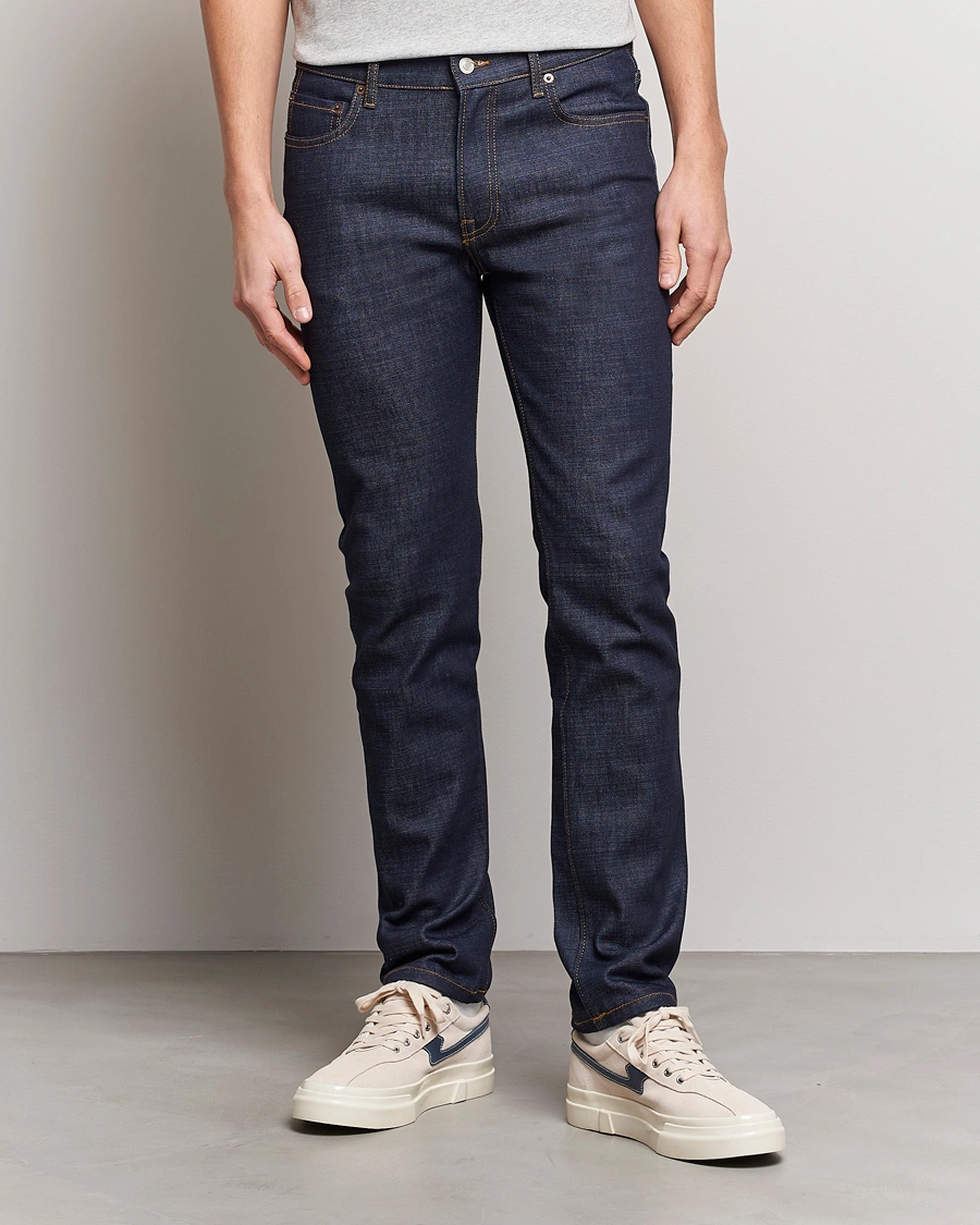 Heren | Blauwe jeans | Jeanerica | SM001 Slim Jeans Blue Raw
