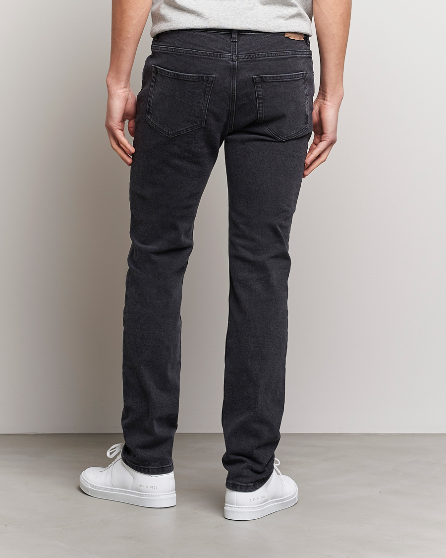Heren | Jeans | Jeanerica | SM001 Slim Jeans Used Black W29L32