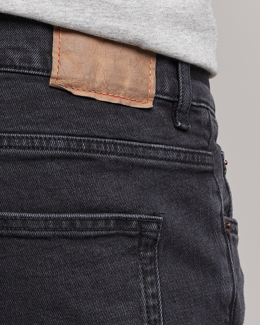 Heren | Jeans | Jeanerica | SM001 Slim Jeans Used Black W29L32