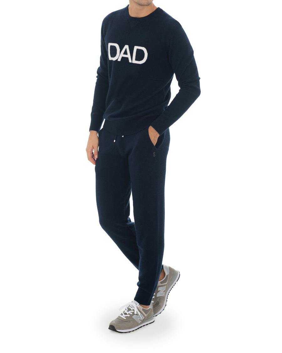 Heren | Truien | Ron Dorff | Cashmere Dad Sweatshirt Navy