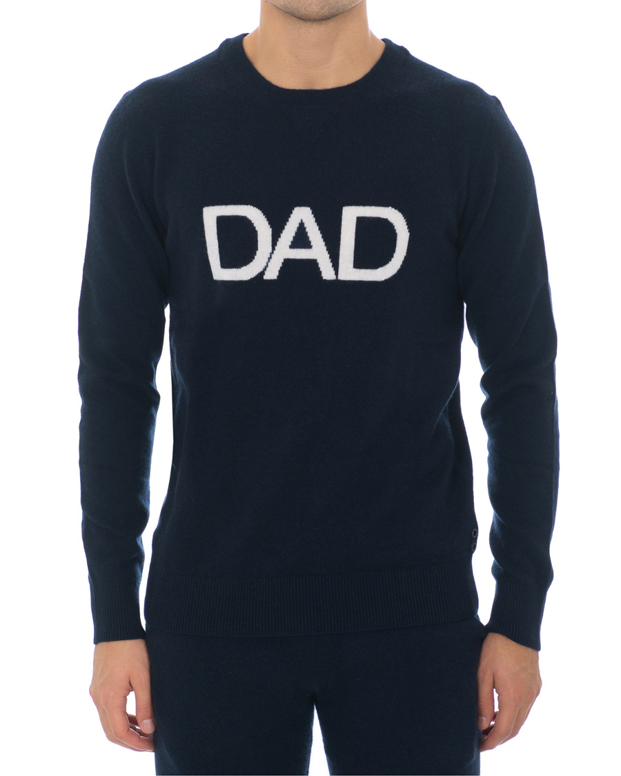 Heren | Truien | Ron Dorff | Cashmere Dad Sweatshirt Navy