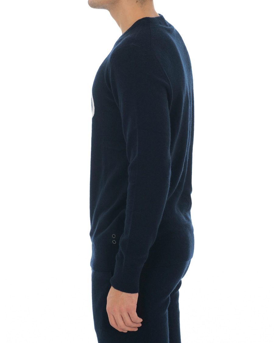 Heren | Truien | Ron Dorff | Cashmere Dad Sweatshirt Navy