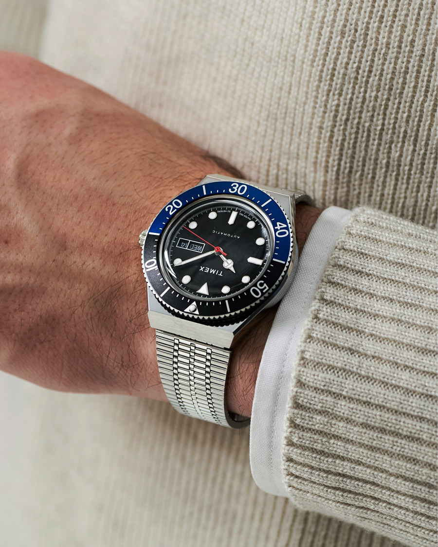 Heren | Timex M79 Automatic 40mm Blue/Black | Timex | M79 Automatic 40mm Blue/Black