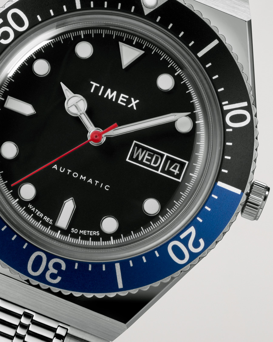 Heren | Timex M79 Automatic 40mm Blue/Black | Timex | M79 Automatic 40mm Blue/Black