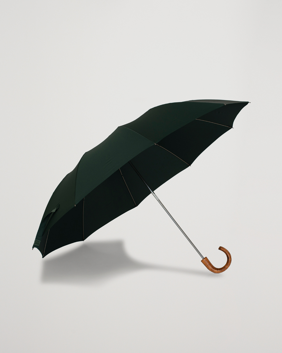 Heren | Paraplu's | Fox Umbrellas | Telescopic Umbrella  Racing Green