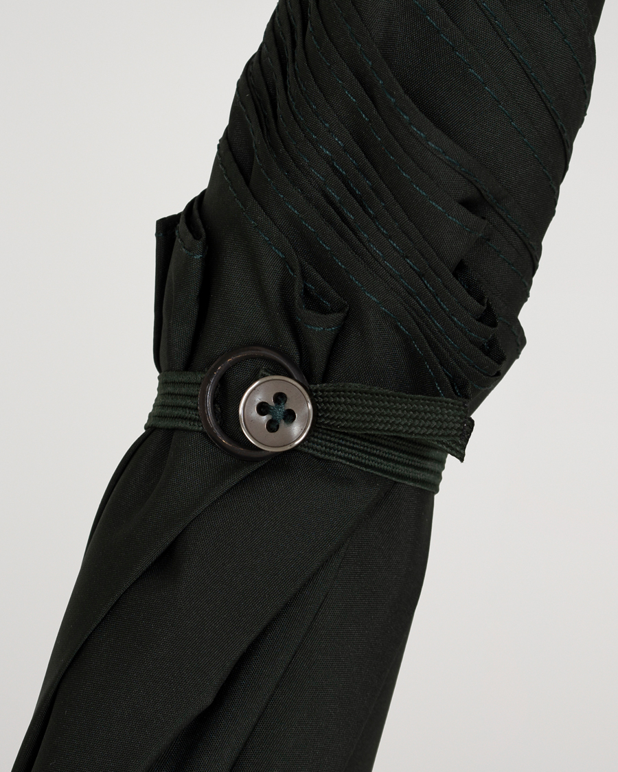 Heren | Paraplu's | Fox Umbrellas | Polished Hardwood Umbrella Racing Green