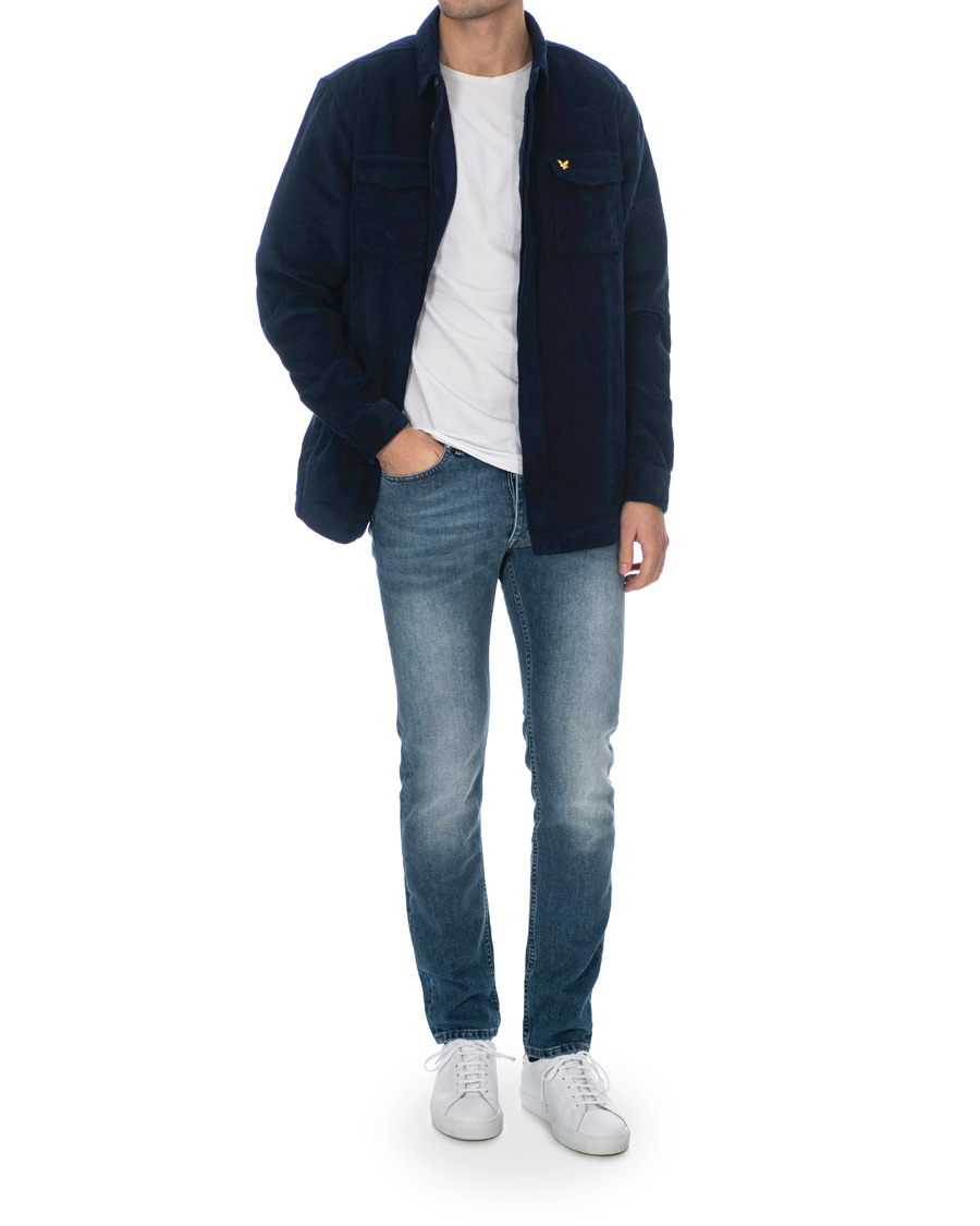 Heren | Overhemden | Lyle & Scott | Corduroy Overshirt Navy