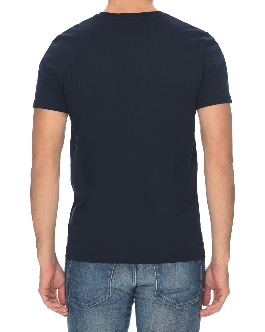 Heren | T-shirts | Peak Performance | Original Logo Crew Neck Tee Salute Blue