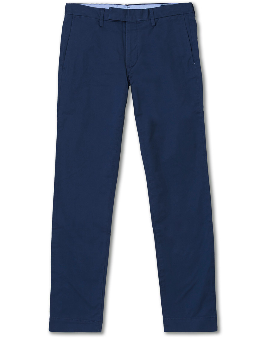 Heren | Broeken | Polo Ralph Lauren | Slim Fit Stretch Hudson Chino Boston Navy
