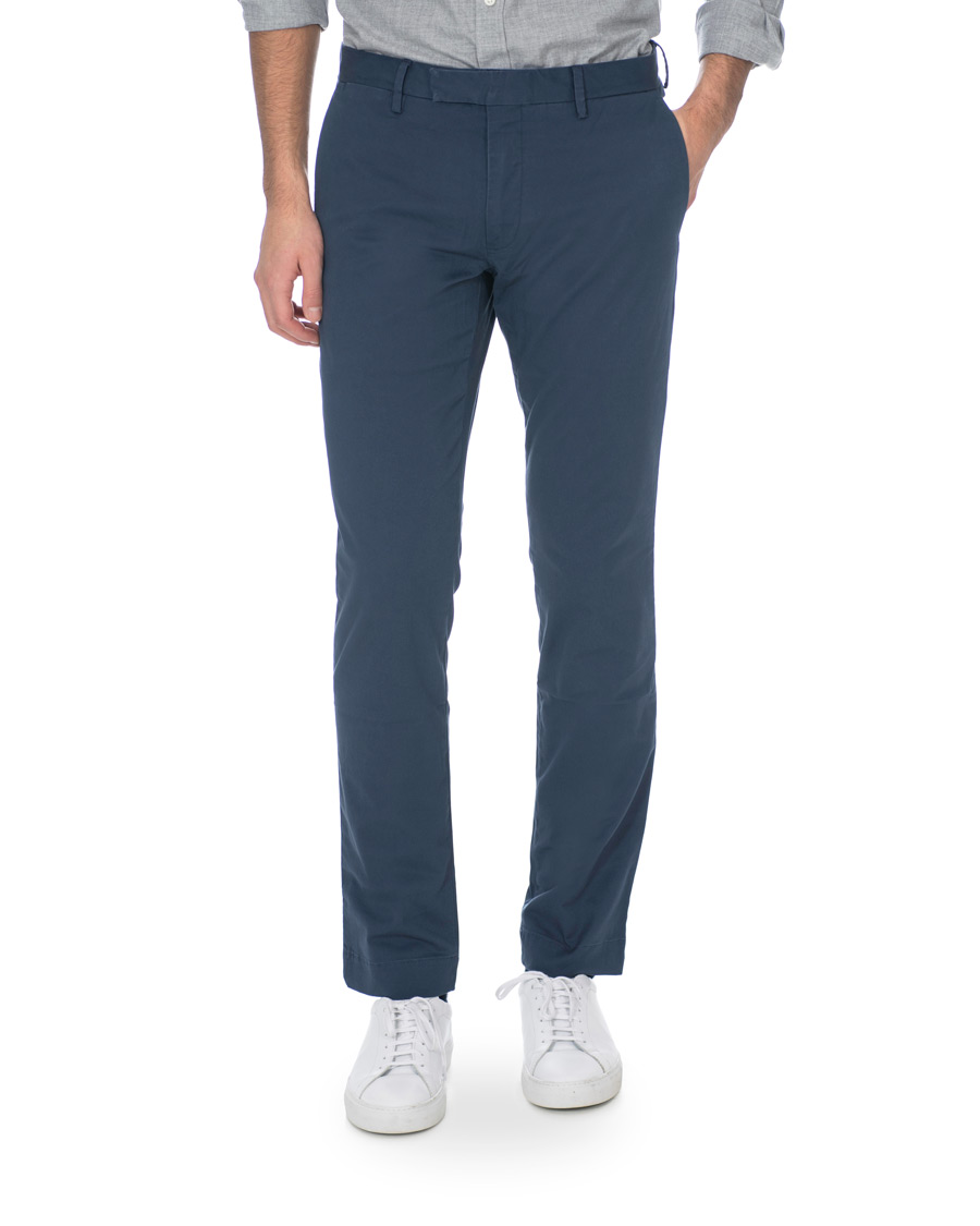 Heren | Broeken | Polo Ralph Lauren | Slim Fit Stretch Hudson Chino Boston Navy