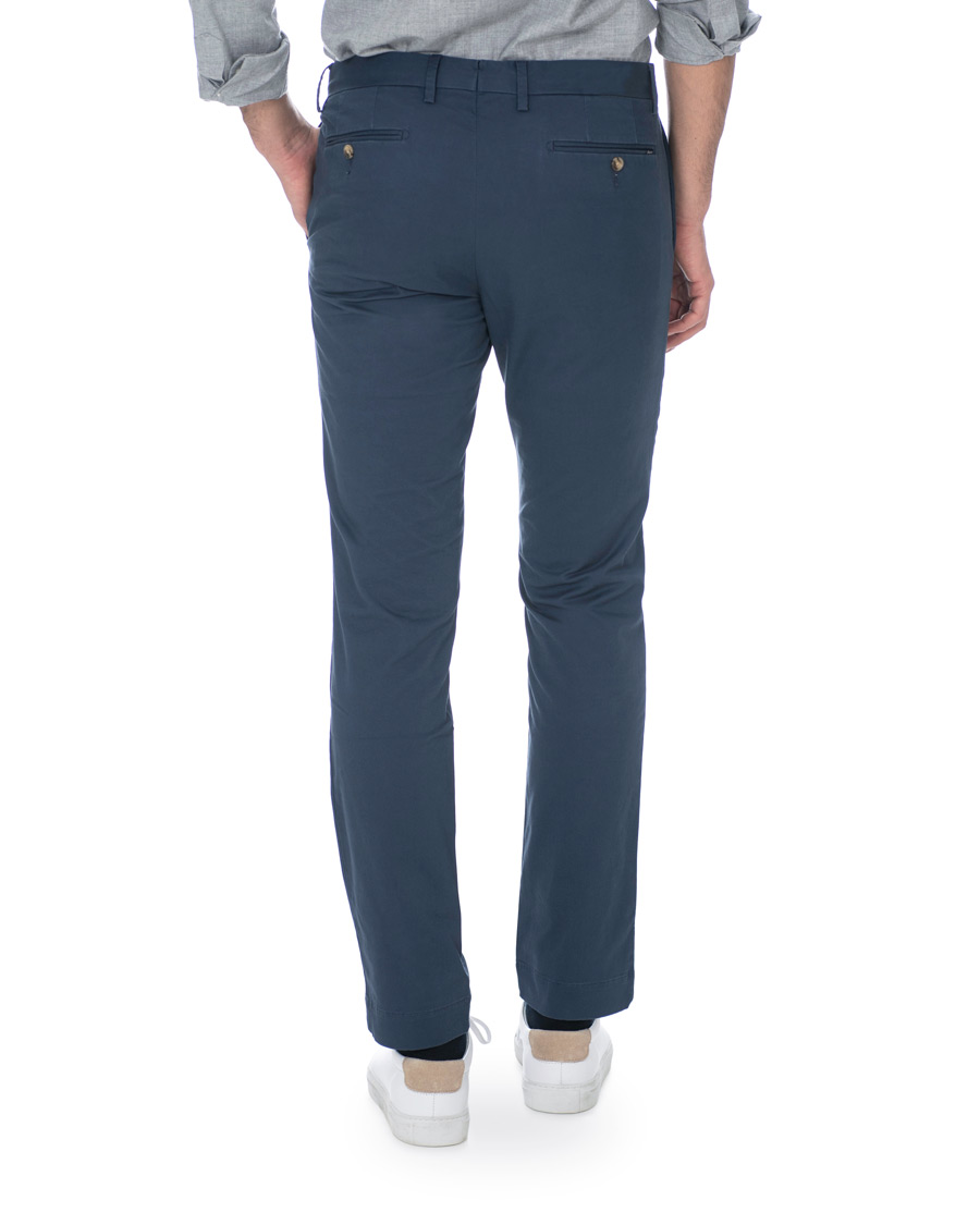 Heren | Broeken | Polo Ralph Lauren | Slim Fit Stretch Hudson Chino Boston Navy