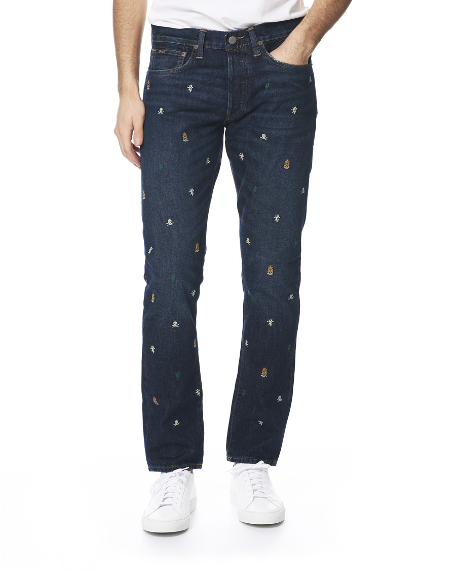 Heren | Jeans | Polo Ralph Lauren | Sullivan 5-pocket Patchwork Jeans Blue