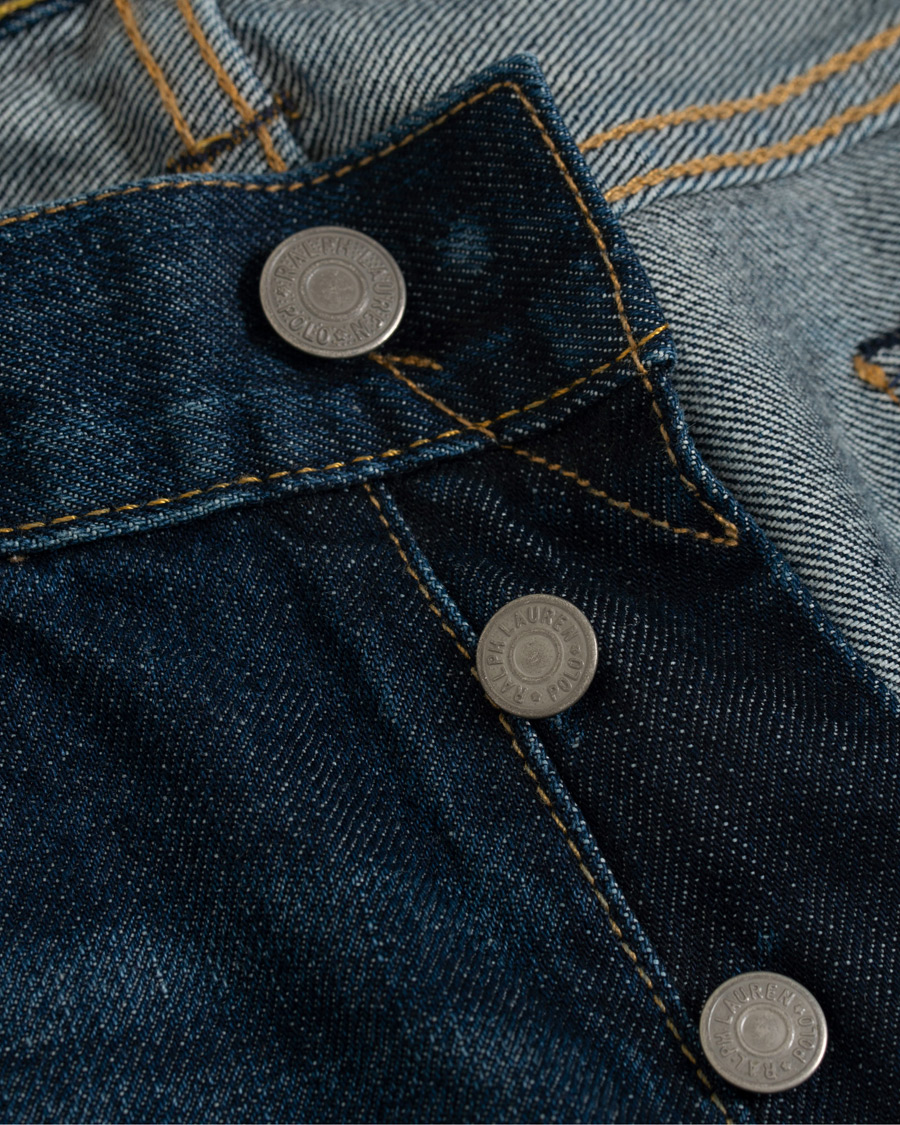 Heren | Jeans | Polo Ralph Lauren | Sullivan 5-pocket Patchwork Jeans Blue