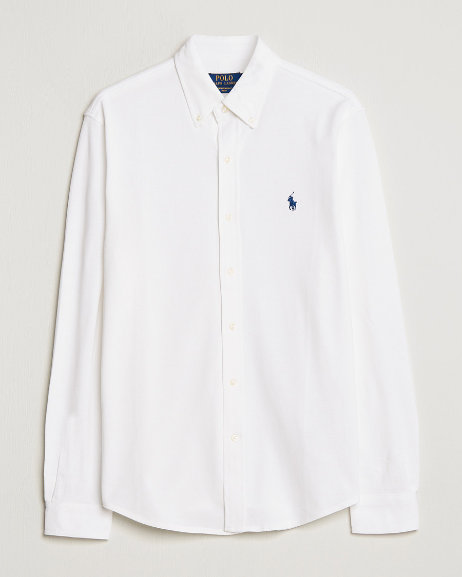 Heren | Overhemden | Polo Ralph Lauren | Featherweight Mesh Shirt White