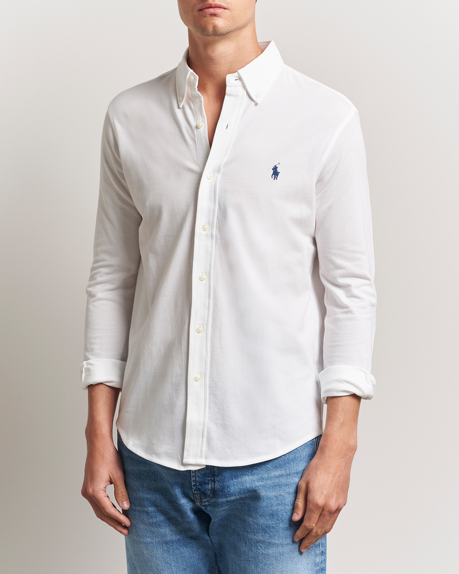 Heren |  | Polo Ralph Lauren | Featherweight Mesh Shirt White