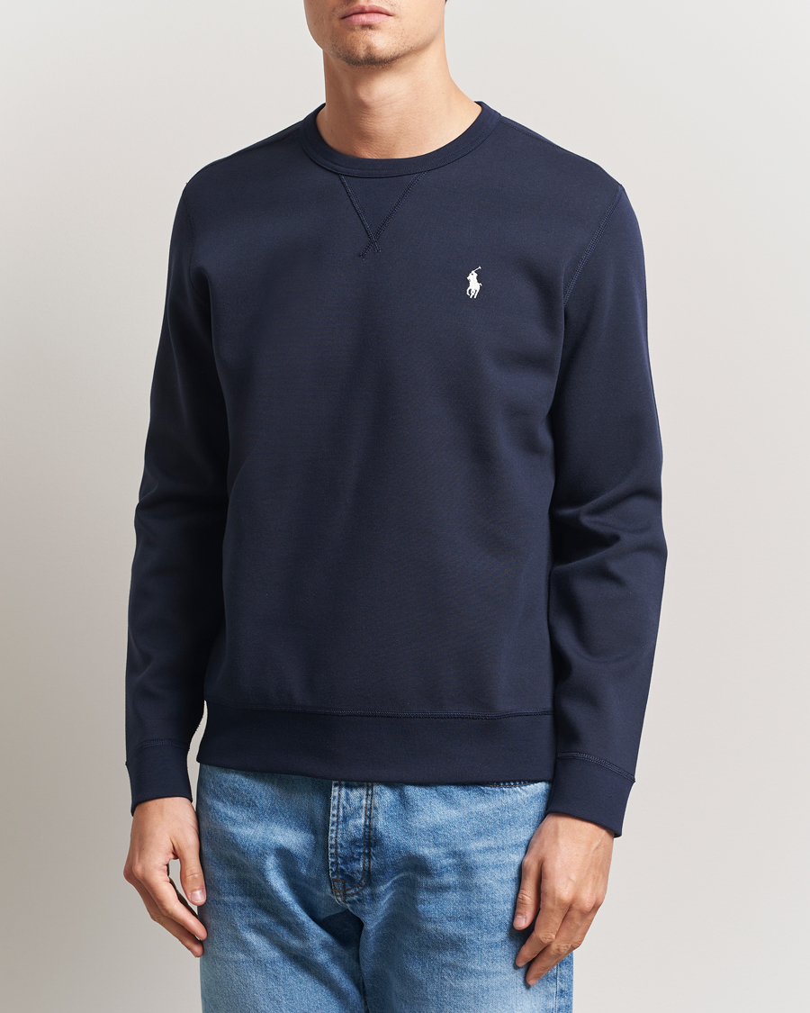 Men | Sweatshirts | Polo Ralph Lauren | Tech Crew Neck Sweatshirt Aviator Navy