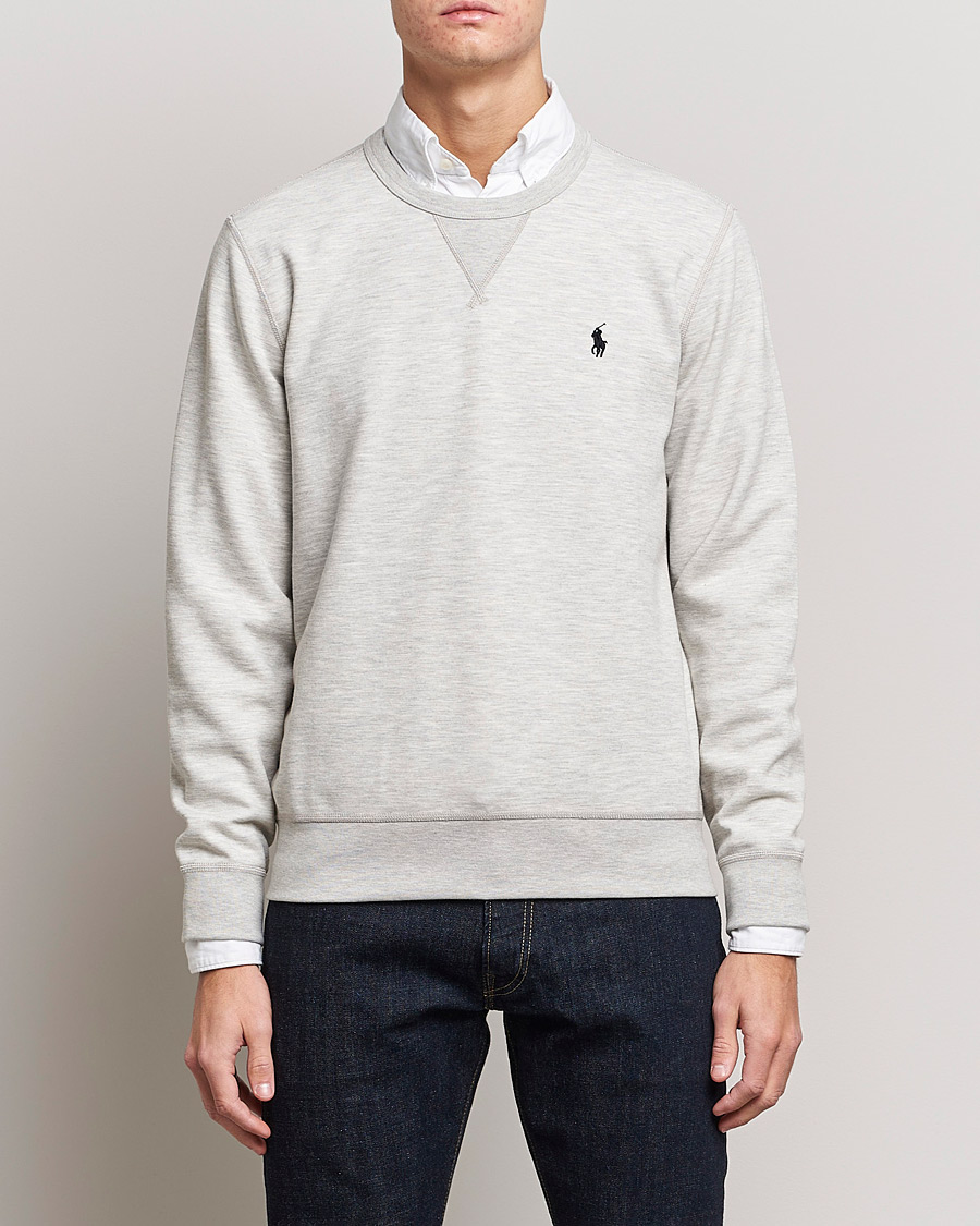 Men | Sweatshirts | Polo Ralph Lauren | Tech Crew Neck Sweatshirt Light Sport Heather