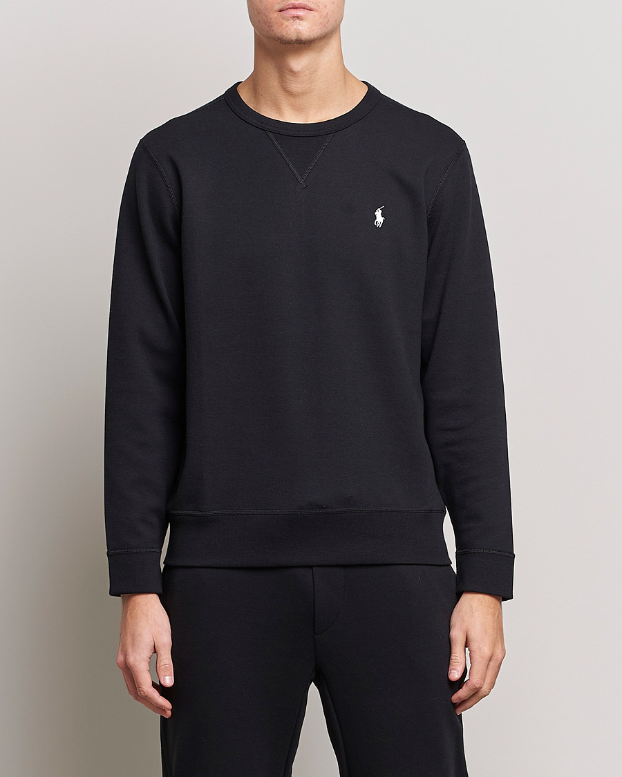 Men | Sweatshirts | Polo Ralph Lauren | Tech Crew Neck Sweatshirt Black