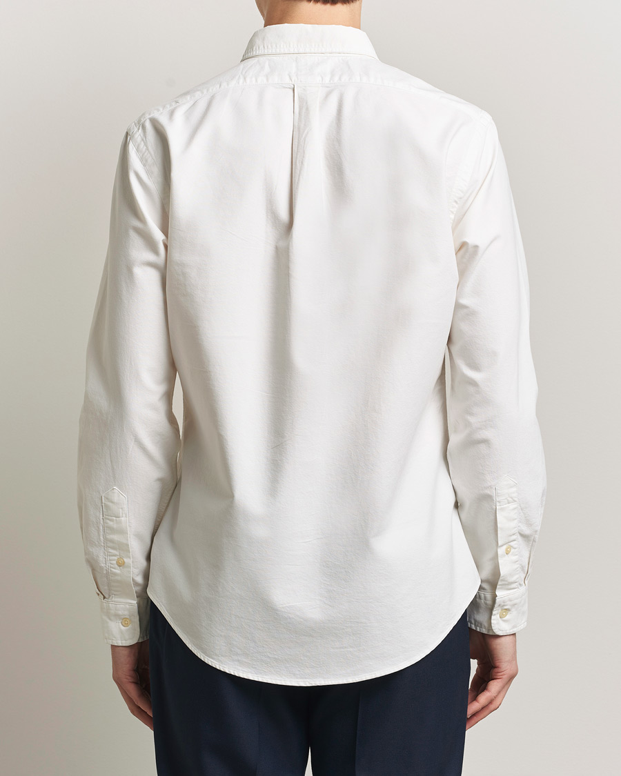 Heren | Overhemden | Polo Ralph Lauren | Slim Fit Garment Dyed Oxford Shirt White