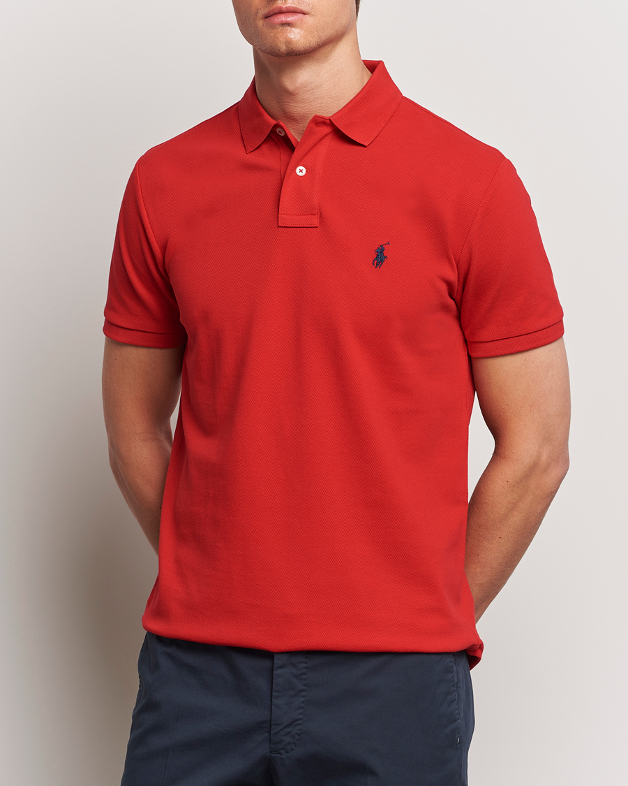 Heren |  | Polo Ralph Lauren | Custom Slim Fit Polo Red