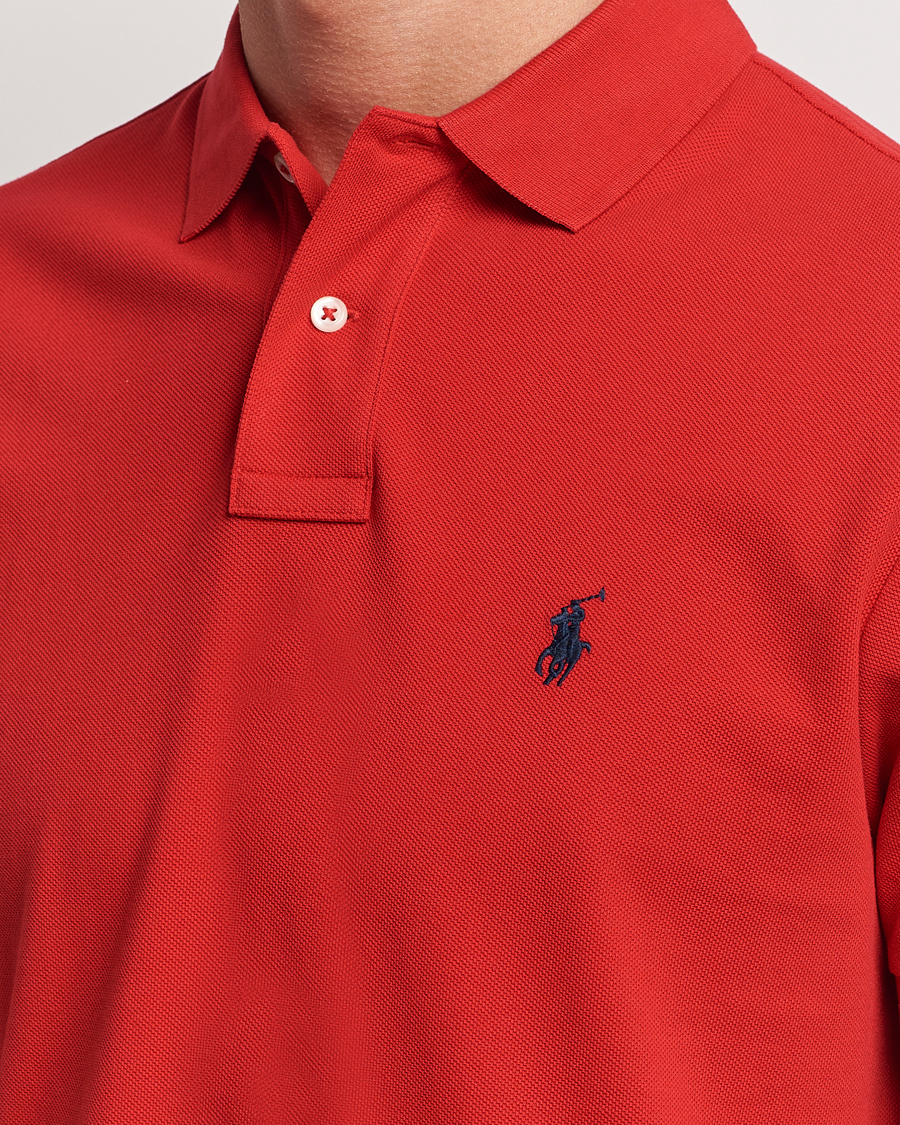 Heren | Polo's | Polo Ralph Lauren | Custom Slim Fit Polo Red