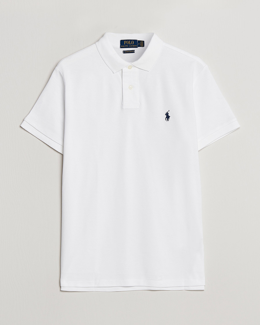 Heren | Polo's | Polo Ralph Lauren | Custom Slim Fit Polo White