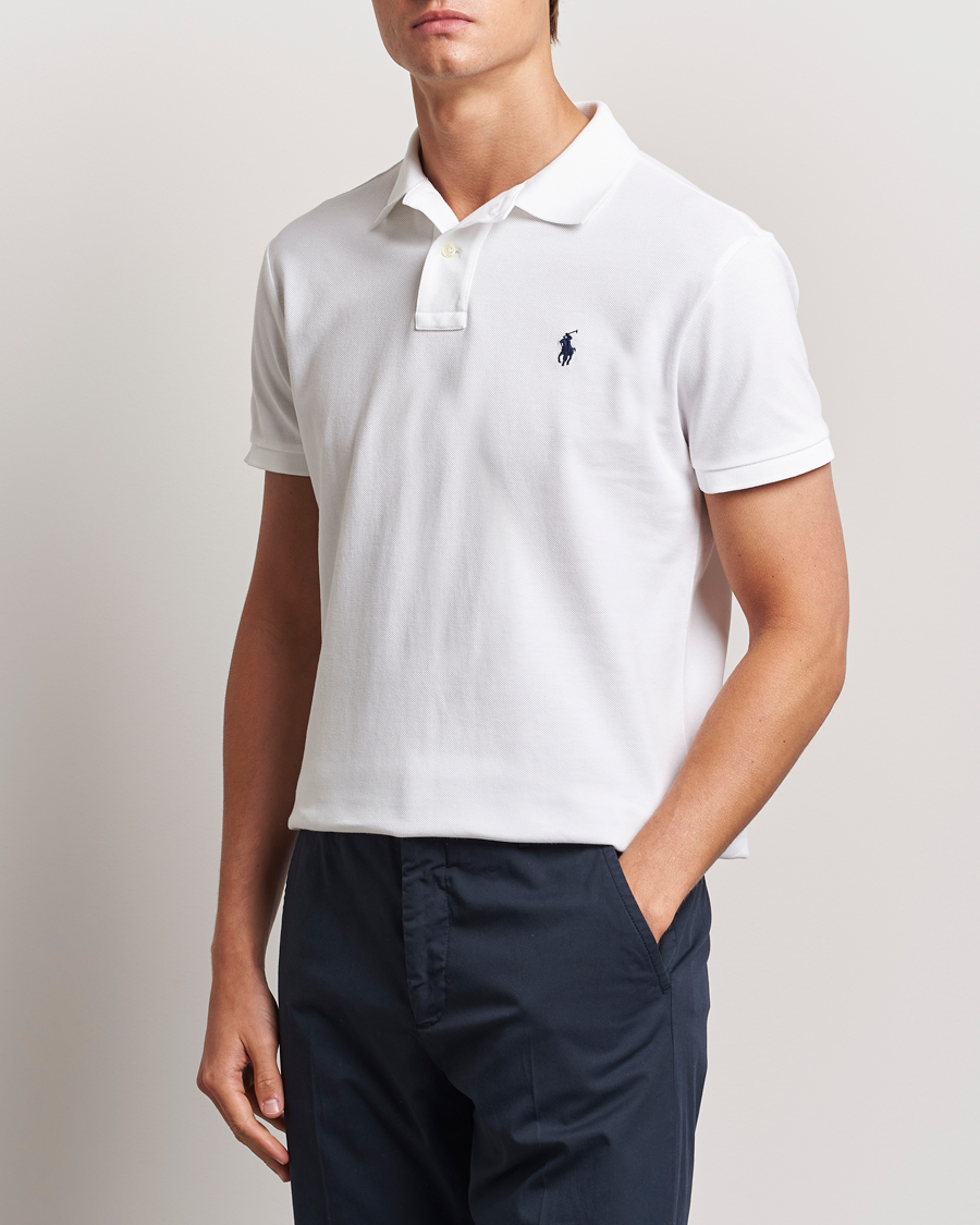 Heren |  | Polo Ralph Lauren | Custom Slim Fit Polo White