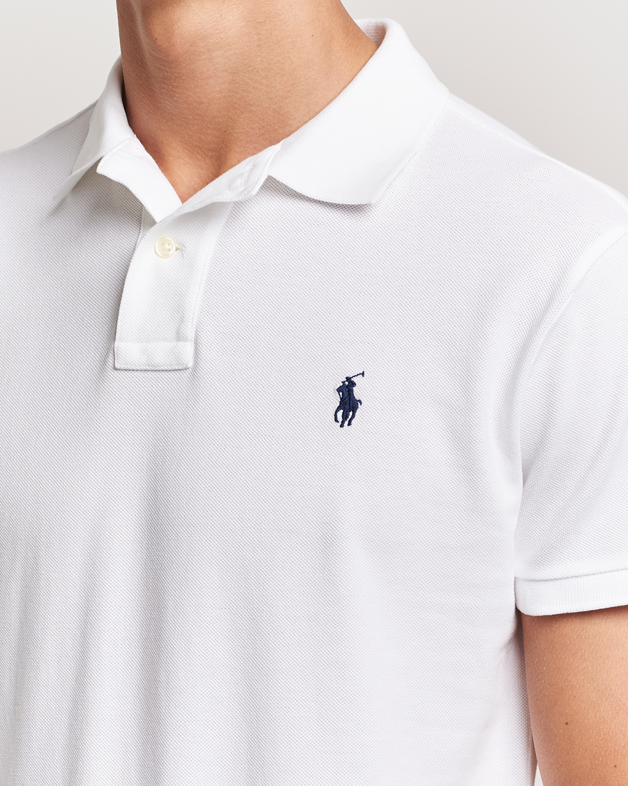 Heren | Polo's | Polo Ralph Lauren | Custom Slim Fit Polo White