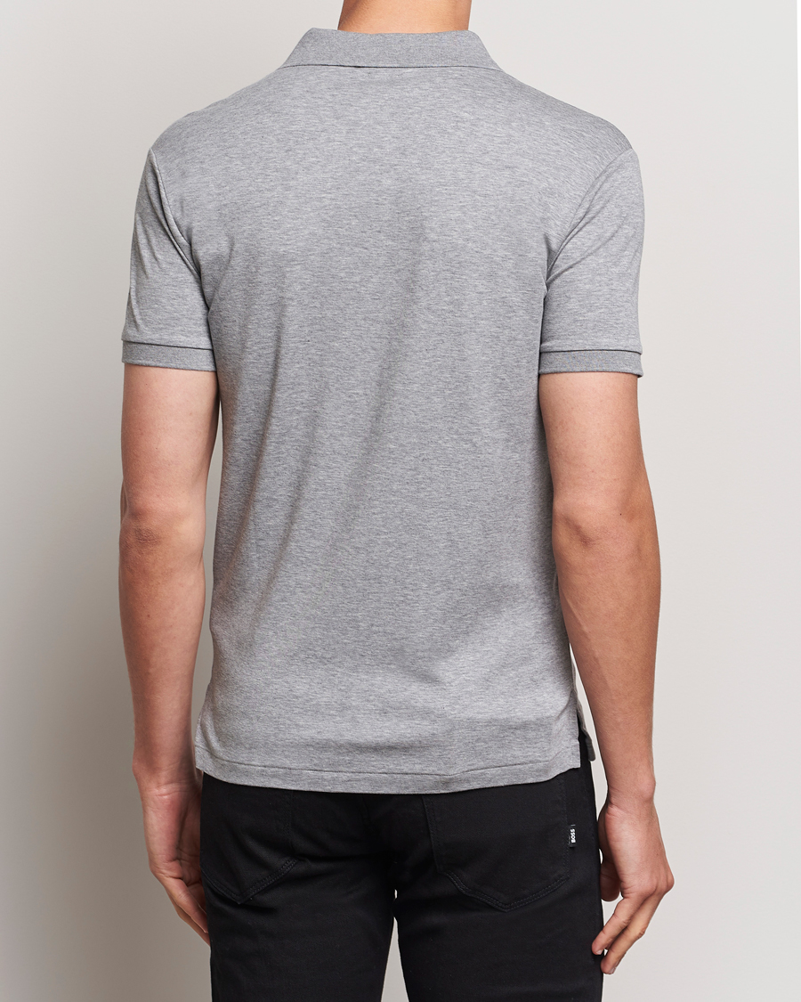 Heren | Polo's | Polo Ralph Lauren | Slim Fit Pima Cotton Polo Steel Heather