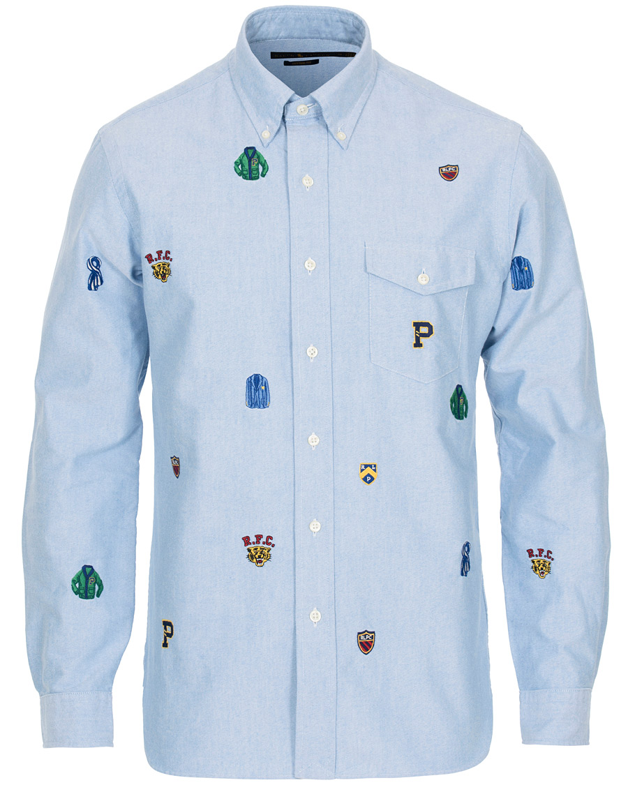 Heren | Overhemden | Polo Ralph Lauren | Custom Fit Oxford Shirt Blue