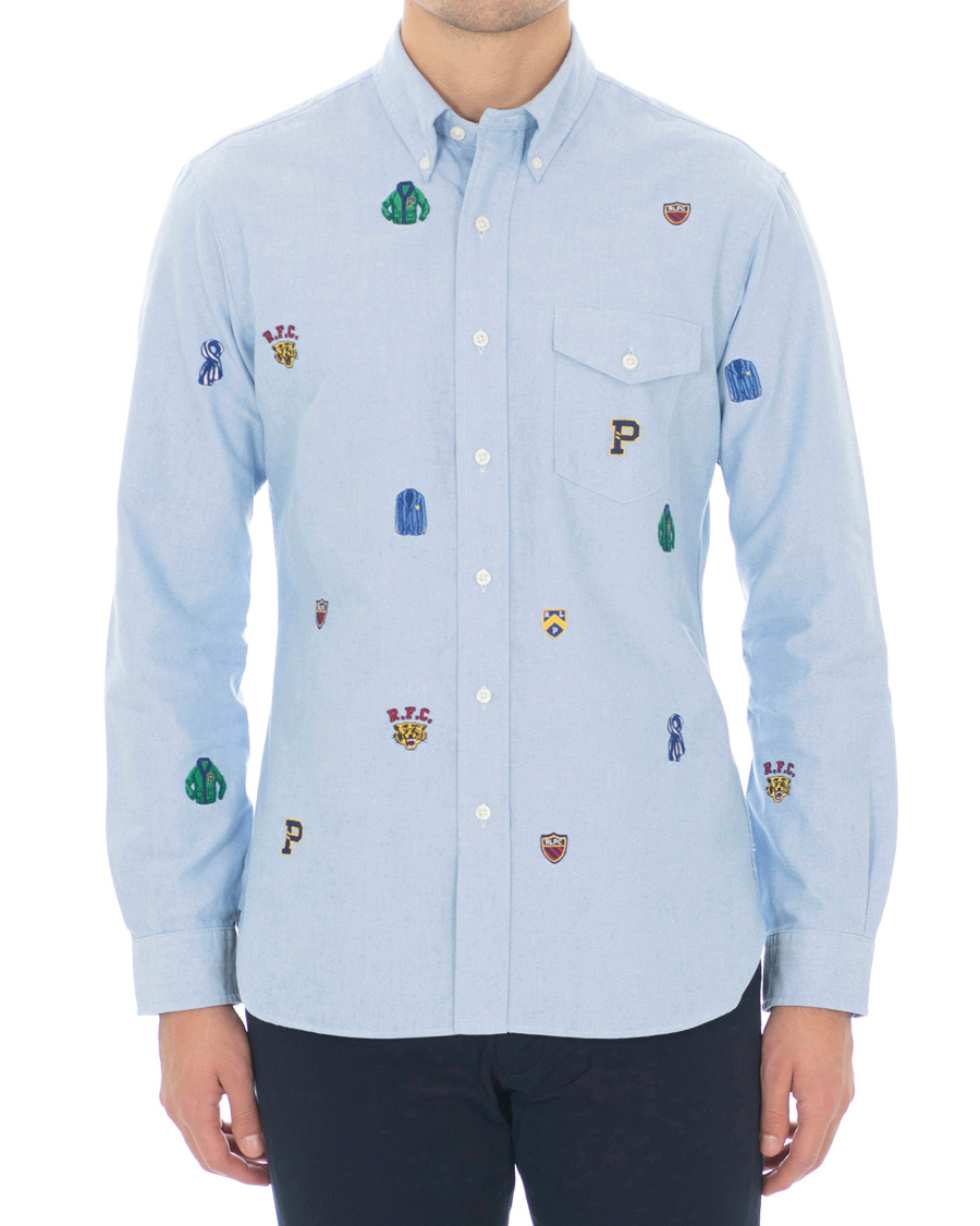 Heren | Overhemden | Polo Ralph Lauren | Custom Fit Oxford Shirt Blue