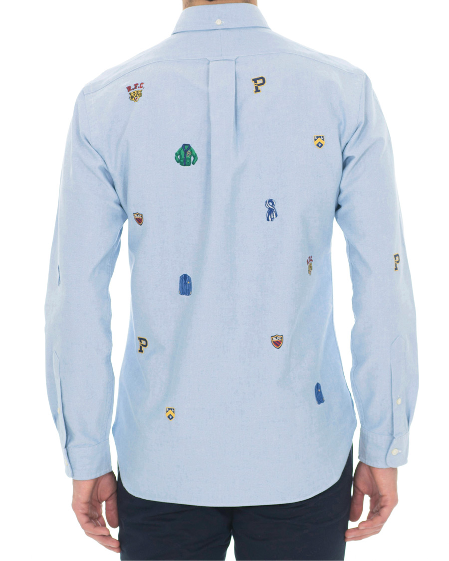 Heren | Overhemden | Polo Ralph Lauren | Custom Fit Oxford Shirt Blue