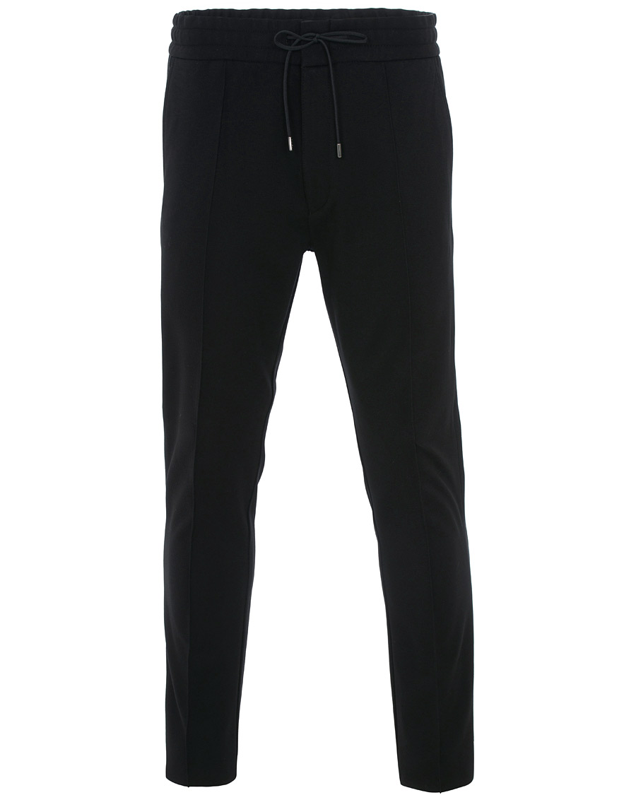 Heren | Broeken | HUGO | Zennet Drawstring Trousers Black