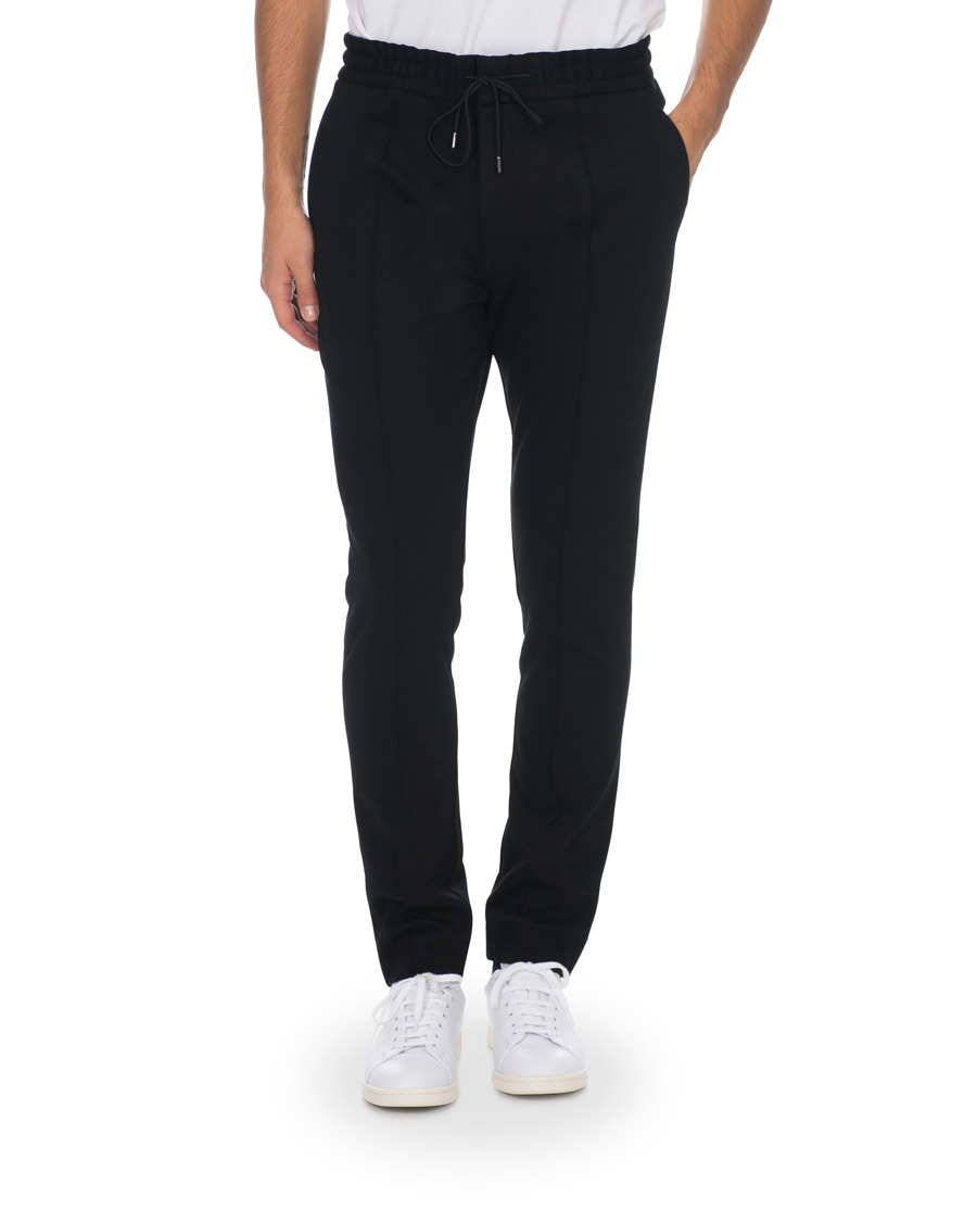 Heren | Broeken | HUGO | Zennet Drawstring Trousers Black